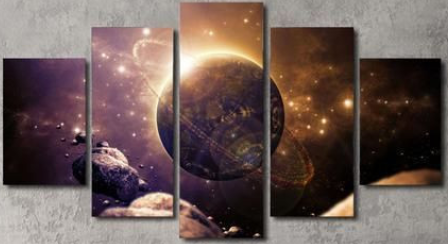 CANVAS AND POSTER ABOUT THE UNIVERSE